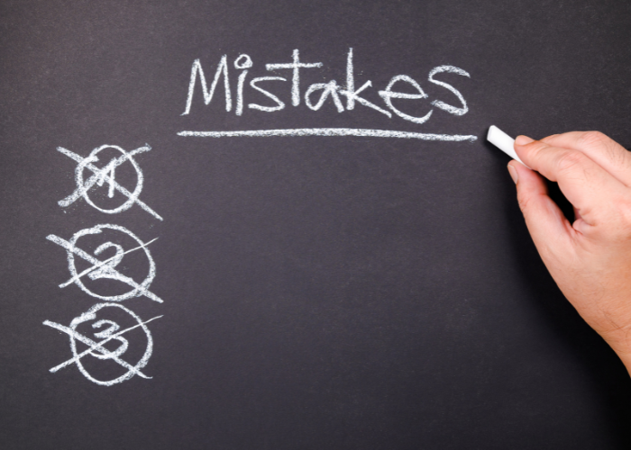 Cómo evitar estos errores y asegurar el éxito